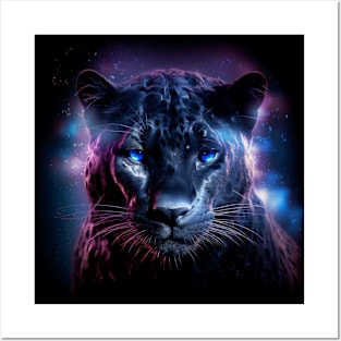 Panther Animal Bird Majestic Wilderness Surrealist Posters and Art